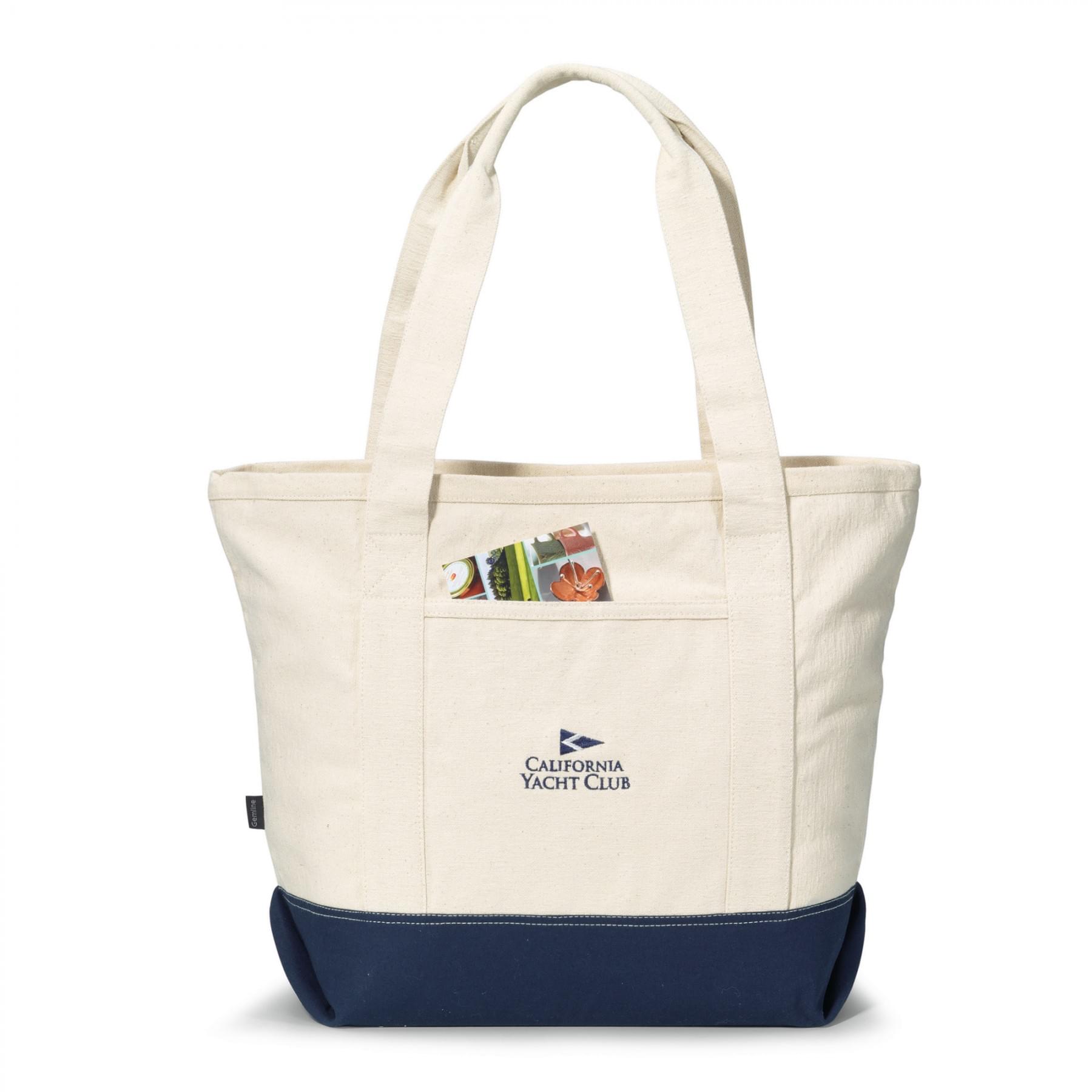 Newport Cotton Zippered Tote